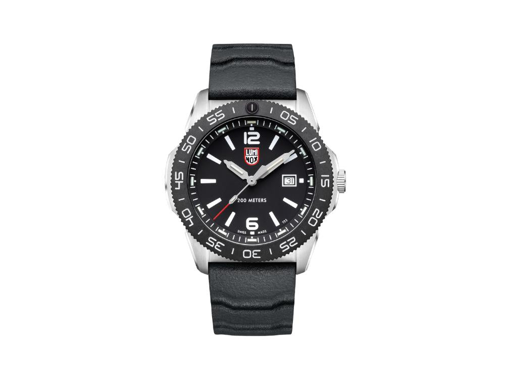 Reloj de Cuarzo Luminox Sea Pacific Diver, CARBONOX, Negro, 44 mm, XS.3121