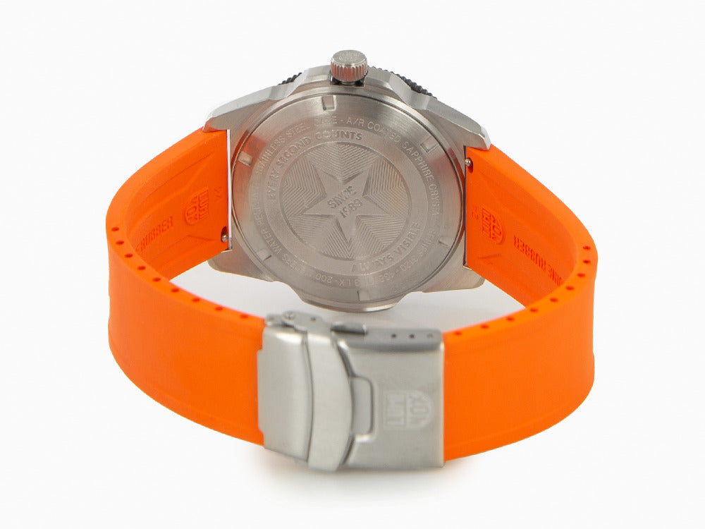 Reloj de Cuarzo Luminox Sea Pacific Diver, Naranja, 44 mm, 20 atm, XS.3129.SET