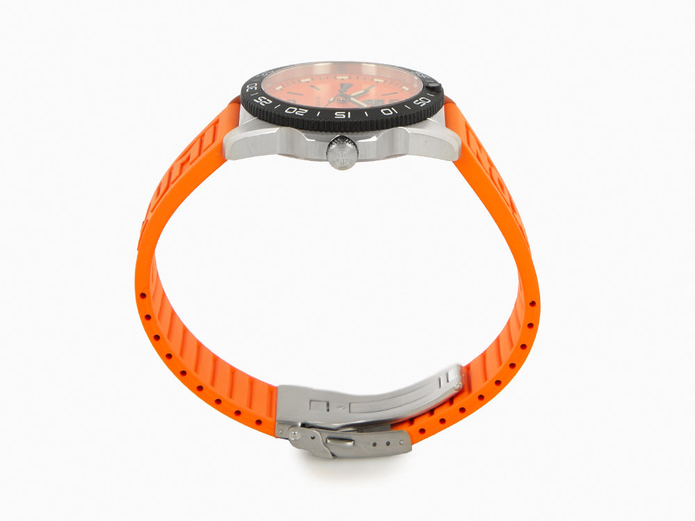 Reloj de Cuarzo Luminox Sea Pacific Diver, Naranja, 44 mm, 20 atm, XS.3129.SET