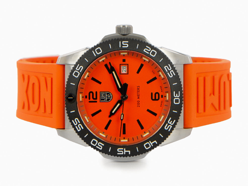 Reloj de Cuarzo Luminox Sea Pacific Diver, Naranja, 44 mm, 20 atm, XS.3129.SET