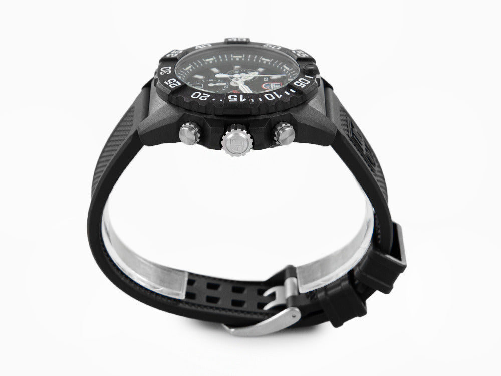 Reloj de Cuarzo Luminox Sea Navy Seal Chronograph 3580 Series, Negro, XS.3581