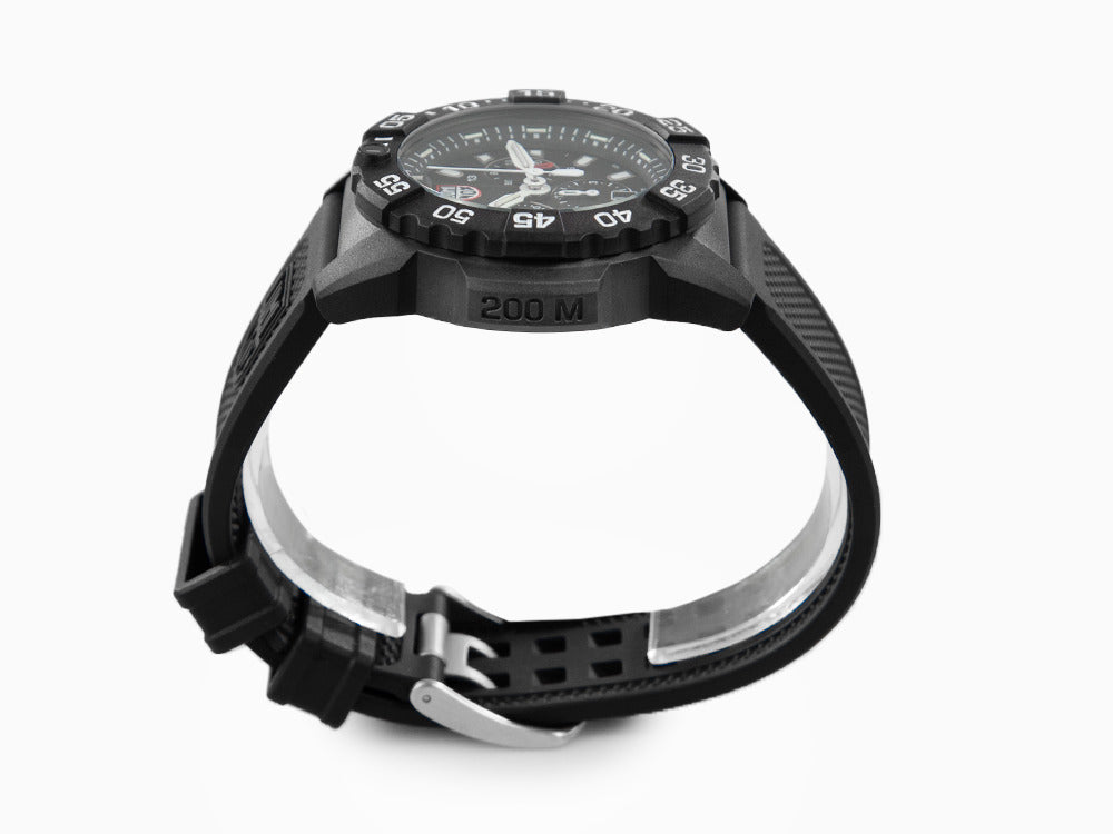 Reloj de Cuarzo Luminox Sea Navy Seal Chronograph 3580 Series, Negro, XS.3581