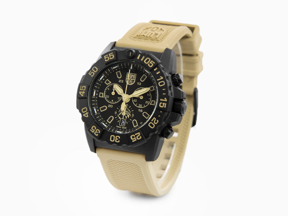 Reloj de Cuarzo Luminox Sea Navy Seal Foundation 3580, Negro, XS.3590.NSF.SET