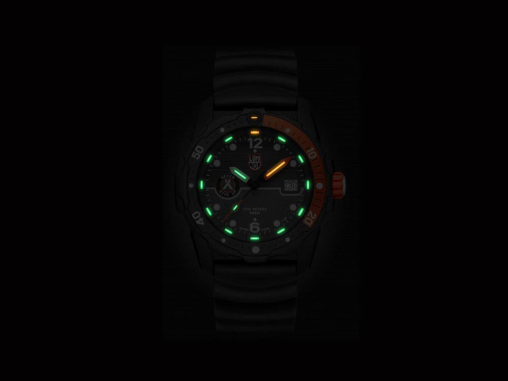 Reloj de Cuarzo Luminox Bear Grylls Survival Sea, CARBONOX, Gris, 42mm, XS.3729