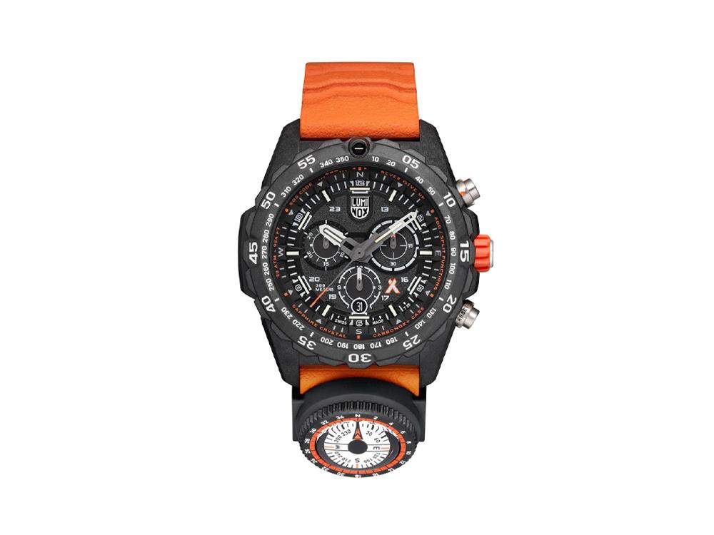 Reloj de Cuarzo Luminox Bear Grylls Survival Master, Naranja, 45mm, XS.3749