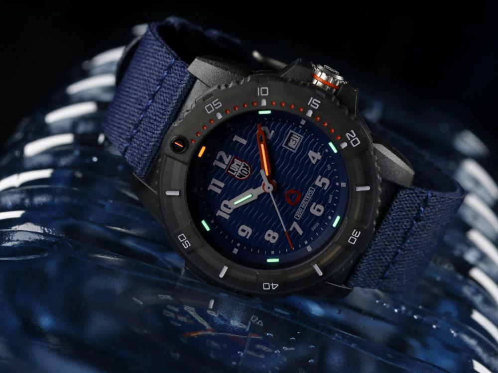 Reloj de Cuarzo Luminox ECO 8900 Series #TIDE, Azul, 46 mm, 20 atm, XS.8903.ECO