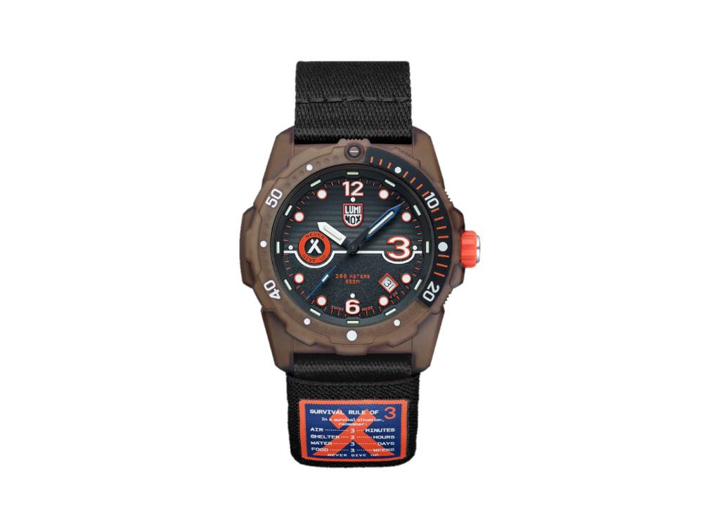 Reloj de Cuarzo Luminox Bear Grylls Survival 3720 Series, 42 mm, LX.3721.ECO