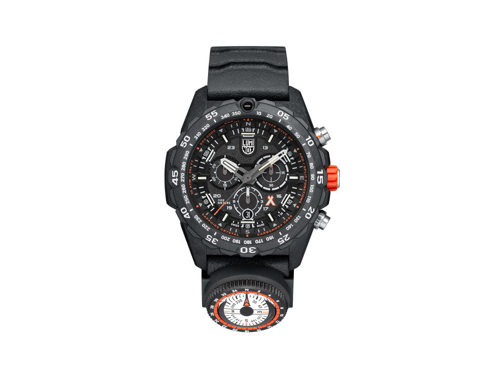 Reloj de Cuarzo Luminox Bear Grylls Survival Master, Negro, 45mm, 30atm, XS.3741