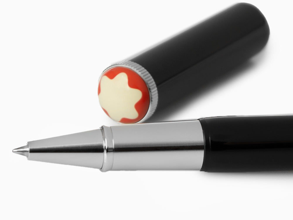 Roller Montblanc Heritage Rouge et Noir Baby, Negro, Ed. Especial, 127852