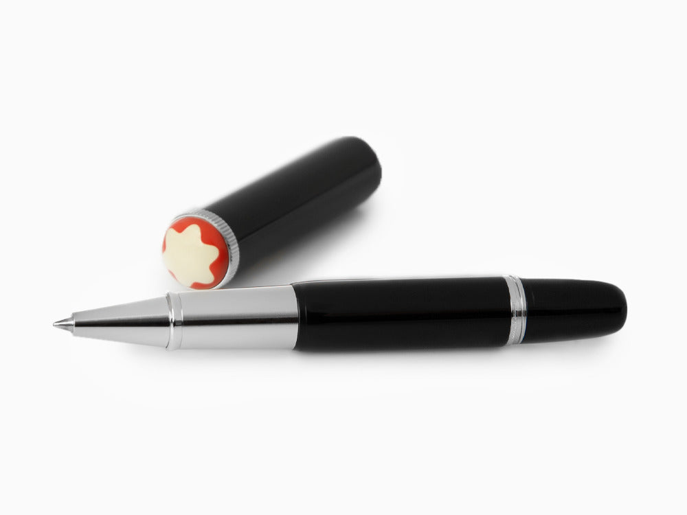 Roller Montblanc Heritage Rouge et Noir Baby, Negro, Ed. Especial, 127852