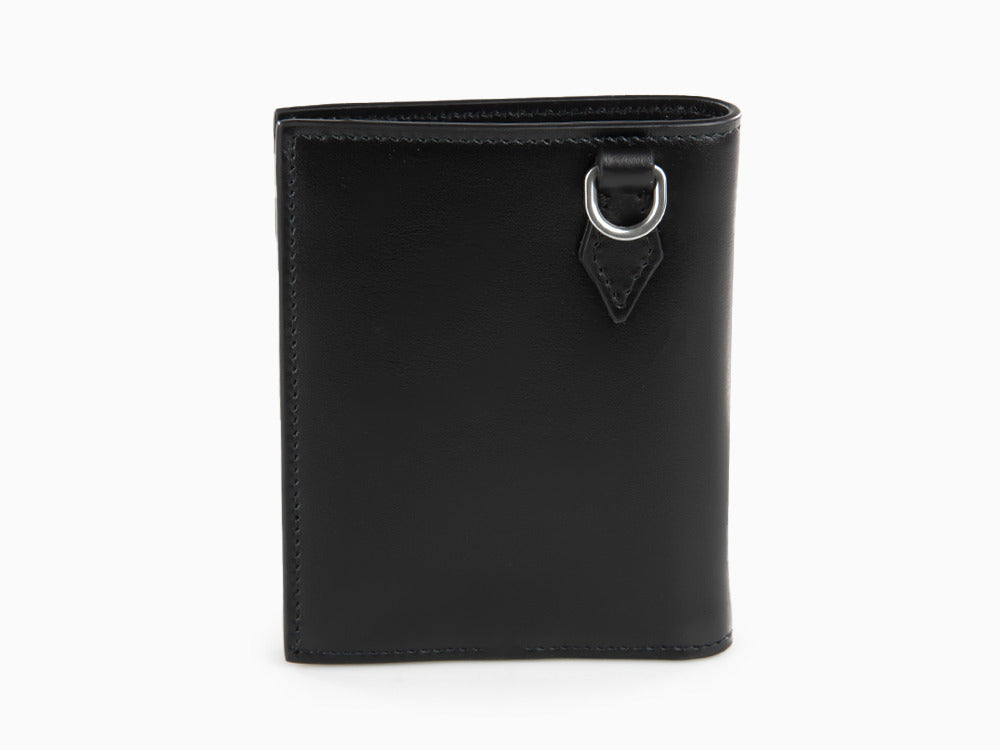 Cartera Montblanc Meisterstück Compact, Negro, Piel, 6 Tarjetas,129677