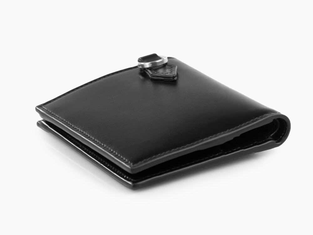 Cartera Montblanc Meisterstück Compact, Negro, Piel, 6 Tarjetas,129677