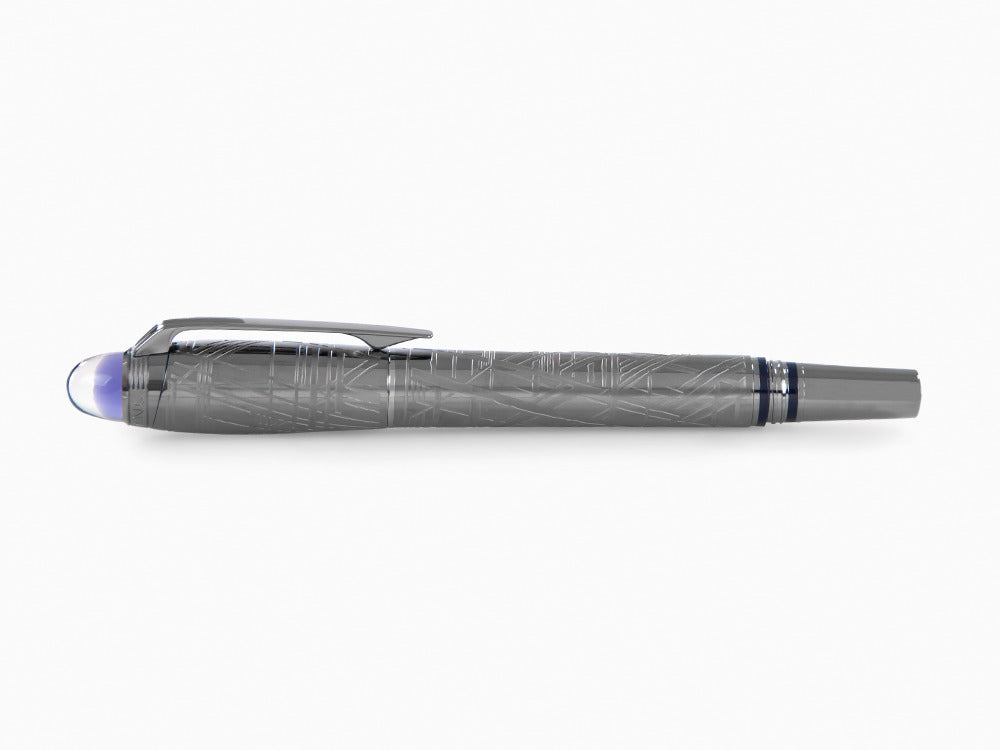 Pluma Montblanc StarWalker SpaceBlue Metal, Rutenio, 130219