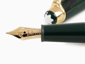 Estilográfica Montblanc The Origin Classique Meisterstück, Verde, 131342