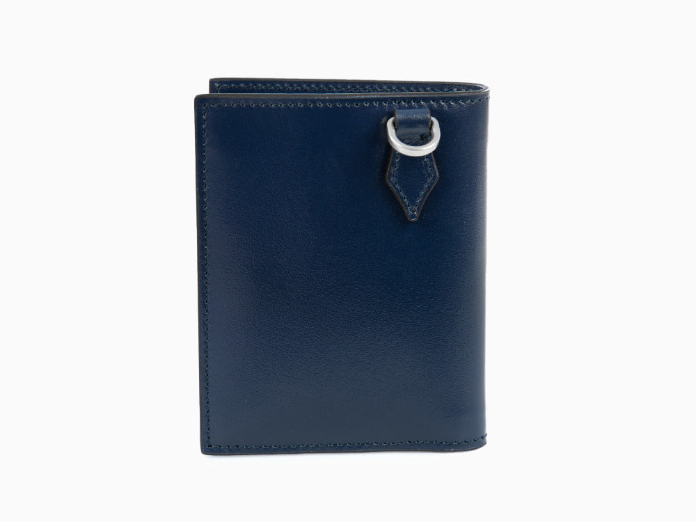 Cartera Montblanc Meisterstück, Azul, Piel, 6 Tarjetas, 131695