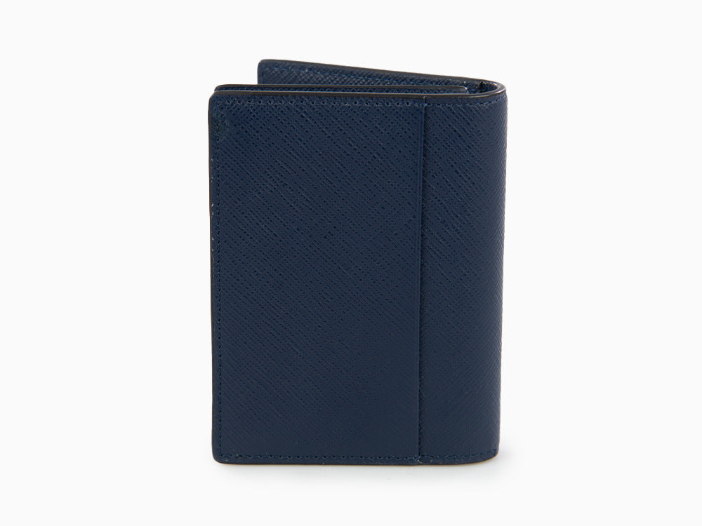 Tarjetero Montblanc Sartorial, Piel, Azul, 4 Tarjetas, 131723