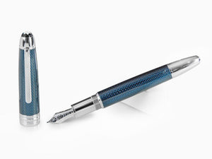 Estilográfica Montblanc Meisterstück Solitaire Blue Hour LeGrand, 132096