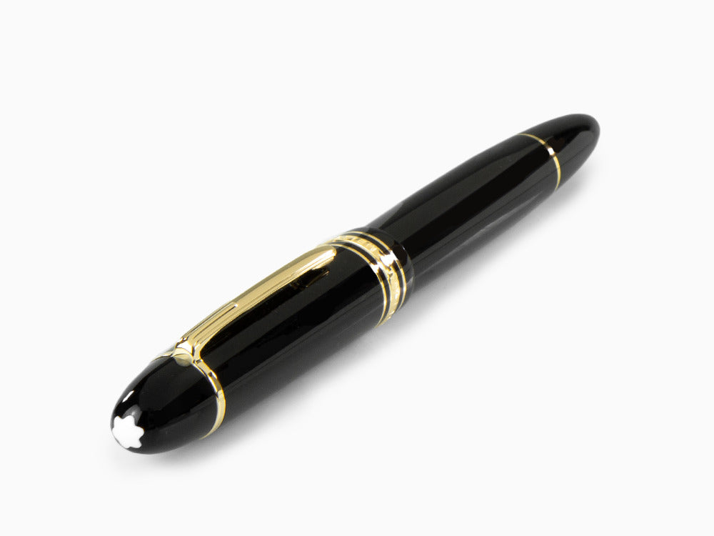 Pluma Estilográfica Montblanc Meisterstück 149, Adornos en Oro, 132113