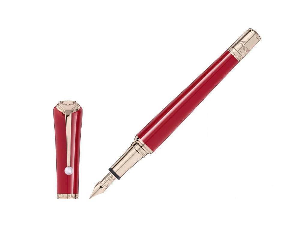 Pluma Montblanc Muses Edition Marilyn Monroe, Resina preciosa,132116