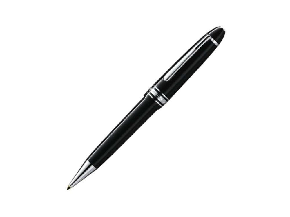 Bolígrafo Montblanc Meisterstück Le Grand, Resina preciosa, Platino, 132450