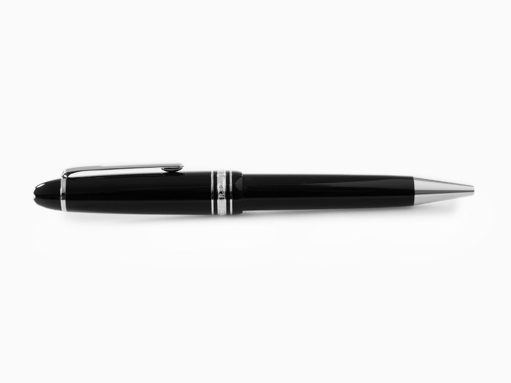 Bolígrafo Montblanc Meisterstück Le Grand, Resina preciosa, Platino, 132450