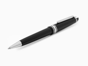 Bolígrafo Montblanc Meisterstück Midsize, Adornos en platino, 132491