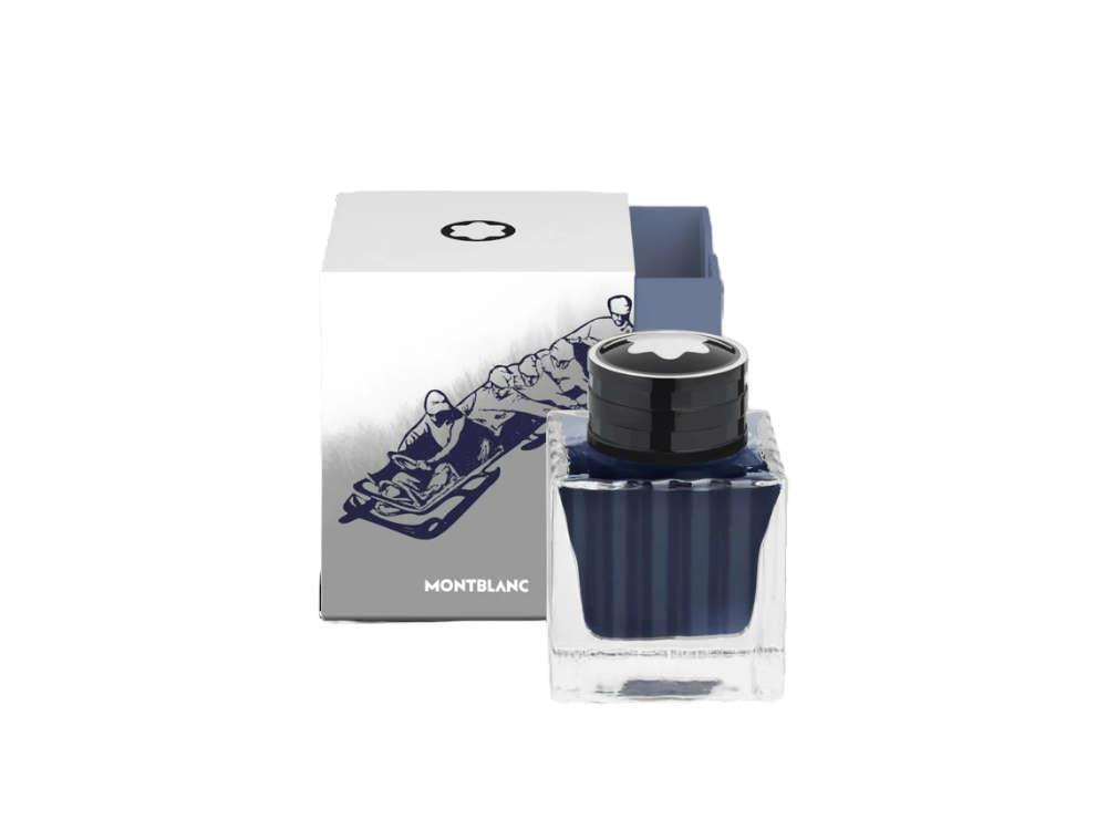 Tintero Montblanc Meisterstück x Olympic Heritage Chamonix, Azul, 50ml, 132953