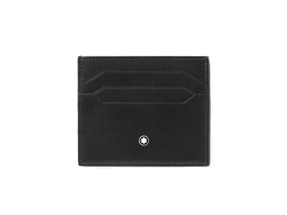 Tarjetero Montblanc Meisterstück, Negro, 6 Tarjetas, 198324