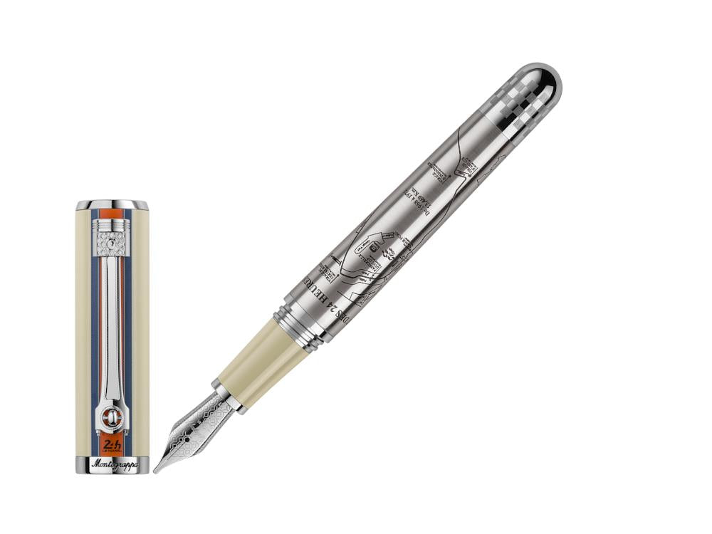 Pluma Estilográfica Montegrappa 24H Le Mans Open Ed. Legend, IS24R-II