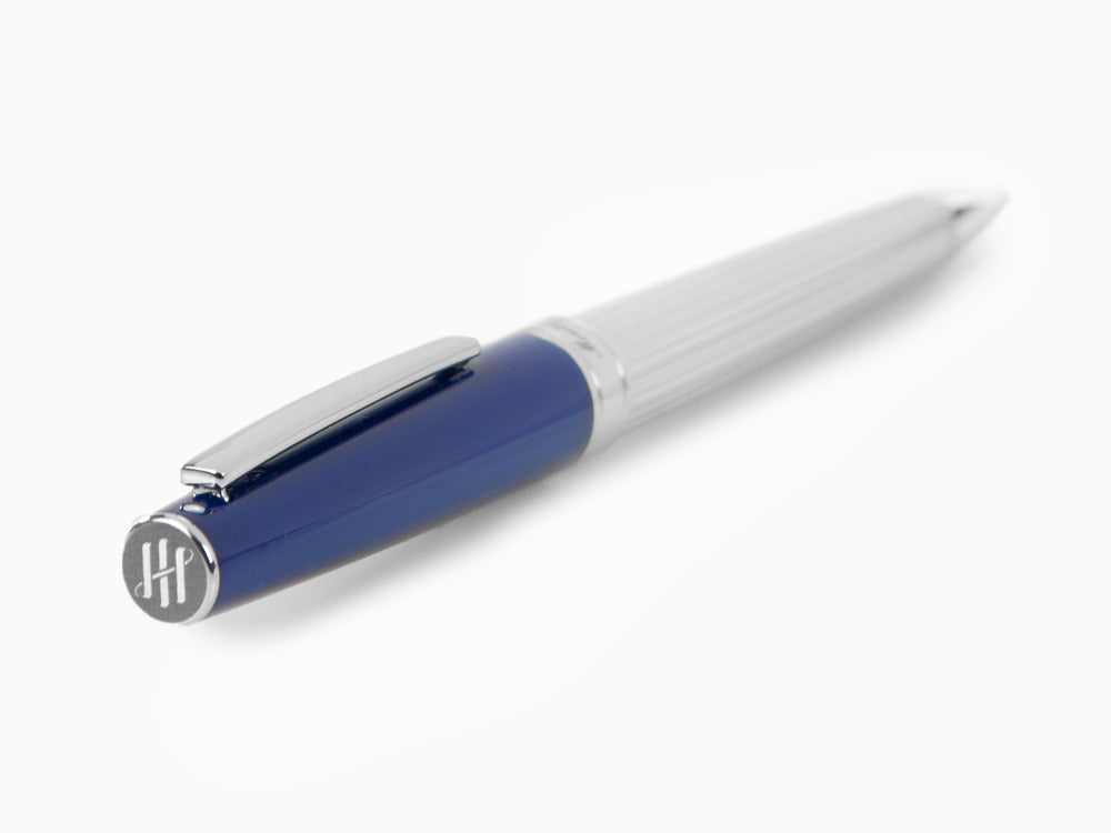 Bolígrafo Montegrappa Armonia Duetto, Acero, Azul, ISA1MBAB