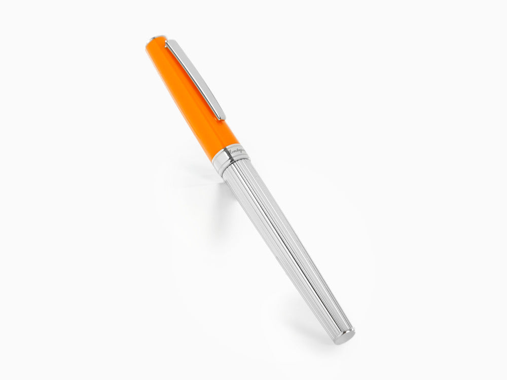 Roller Montegrappa Armonia Duetto, Acero, Naranja, ISA1MRAO