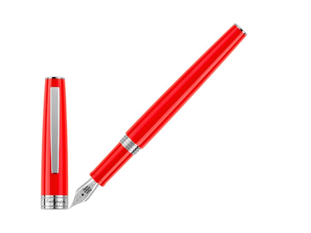 Pluma Estilográfica Montegrappa Armonia Scarlet, Rojo, ISA1R-AR-1