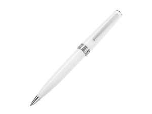 Bolígrafo Montegrappa Armonia Frost, Resina, Blanco, ISA1RBAW