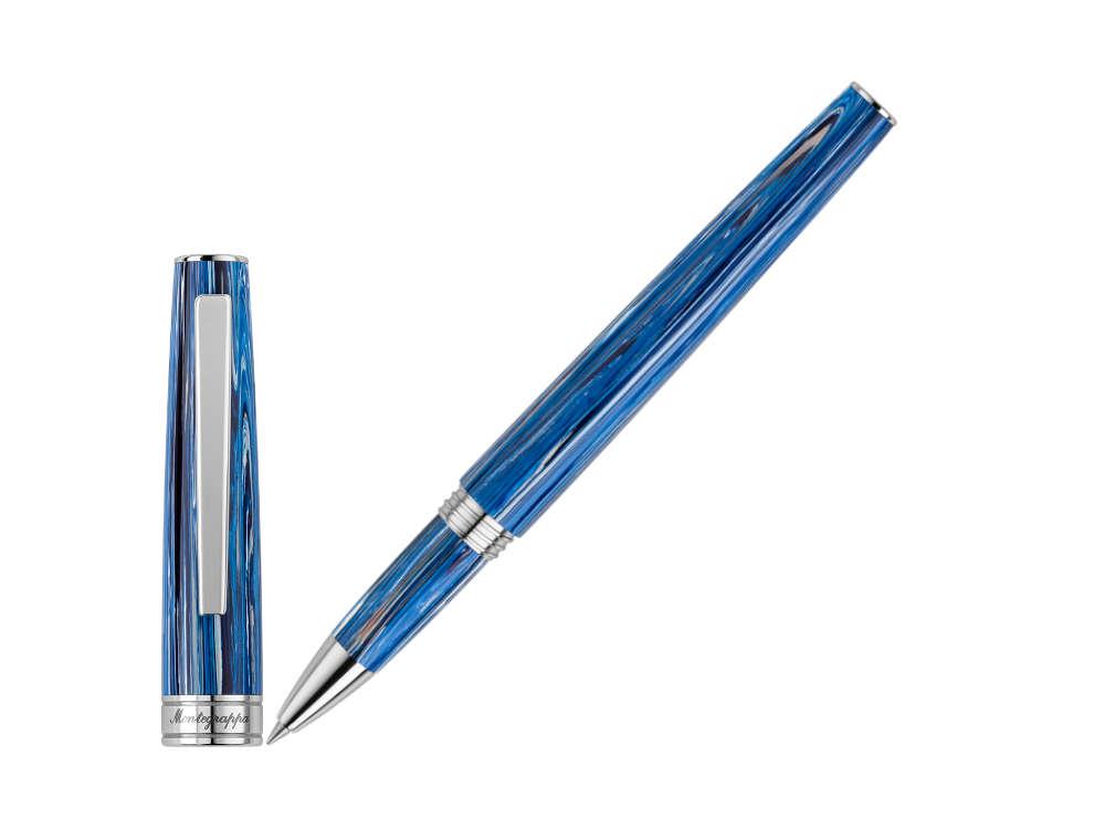 Roller Montegrappa Armonia Adriatic Sea, Resina Montegrappite, Azul, ISA1RRAB-6