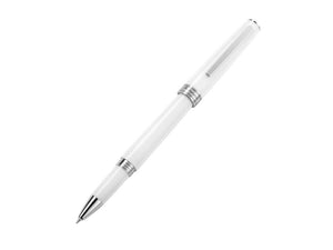 Roller Montegrappa Armonia Frost, Resina, Blanco, ISA1RRAW