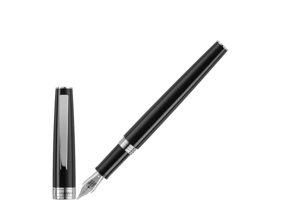 Pluma Estilográfica Montegrappa Armonia Mini, Resina, Negro, ISA2R-AC