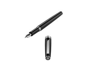 Pluma Estilográfica Montegrappa Armonia Mini, Resina, Negro, ISA2R-AC