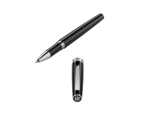 Roller Montegrappa Armonia Mini, Resina, Negro, ISA2RRAC