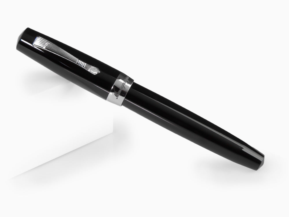 Pluma Estilográfica Montegrappa Elmo 02 Jet Black, ISE2R-AC