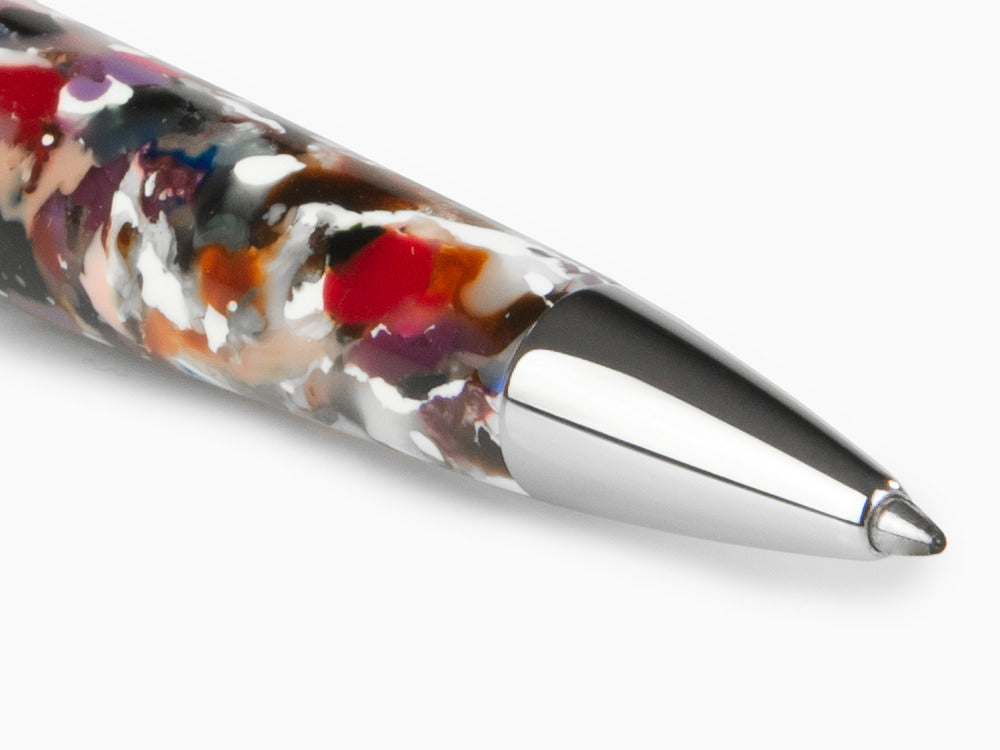 Bolígrafo Montegrappa Elmo Ambiente Kaleido, Resina, Acero Inoxidable, ISEERBIK