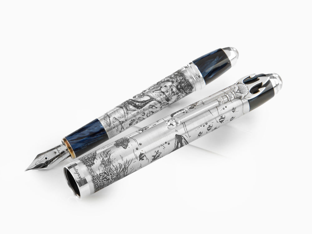 Pluma Montegrappa Prince Albert II De Monaco Oceans, LE, ISFMN-SE