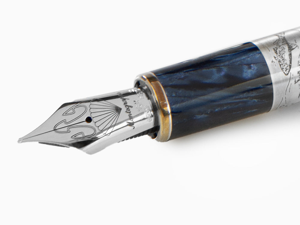 Pluma Montegrappa Prince Albert II De Monaco Oceans, LE, ISFMN-SE