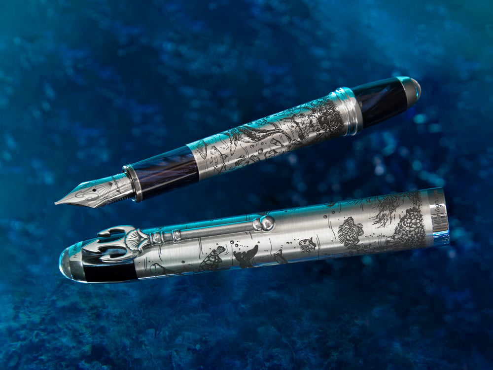 Pluma Montegrappa Prince Albert II De Monaco Oceans, LE, ISFMN-SE