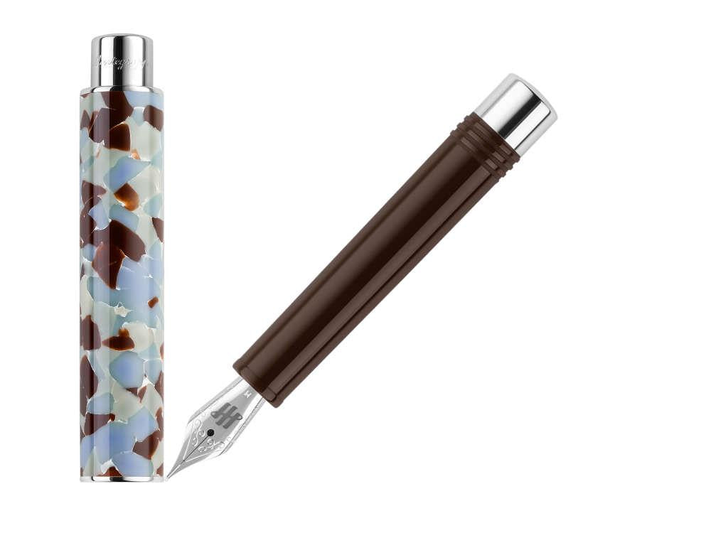 Pluma Estilográfica Montegrappa Gnomo Obsession Mocha, Marrón, ISGNO-AW