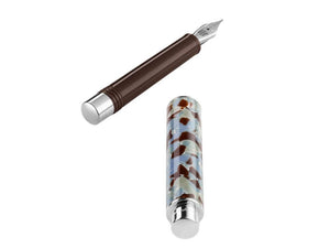 Pluma Estilográfica Montegrappa Gnomo Obsession Mocha, Marrón, ISGNO-AW