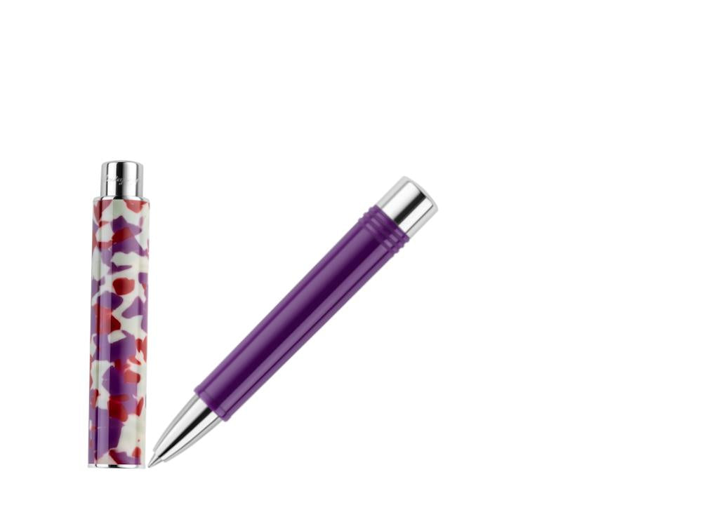 Roller Montegrappa Gnomo Obsession Midnight, Resina, Morado, ISGNORAL