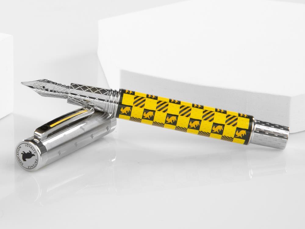 Estilográfica Montegrappa Harry Potter Hufflepuff, Amarillo, ISHPR-HP