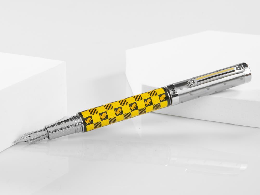 Estilográfica Montegrappa Harry Potter Hufflepuff, Amarillo, ISHPR-HP