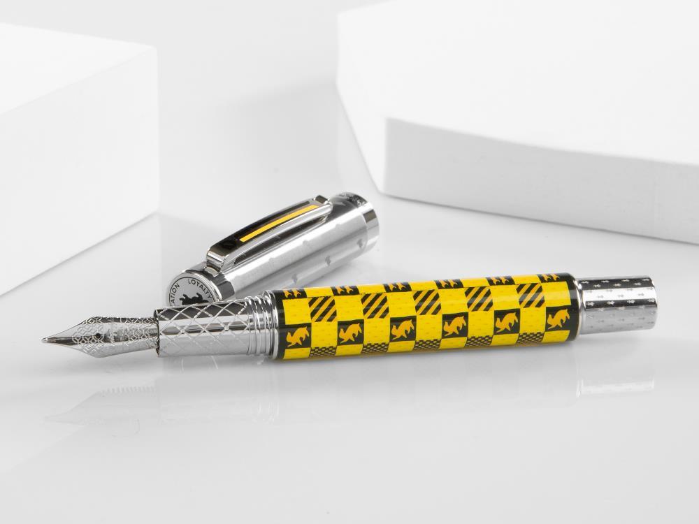 Estilográfica Montegrappa Harry Potter Hufflepuff, Amarillo, ISHPR-HP