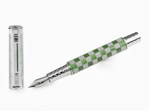 Pluma Estilográfica Montegrappa Harry Potter Slytherin, Verde, ISHPR-ST